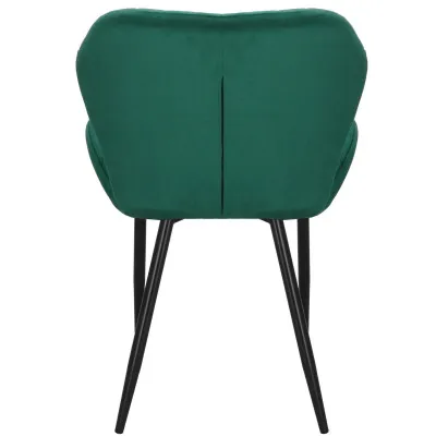 Čalúnená stolička ergonomická SPRINGOS HF0030 tmavo zelená