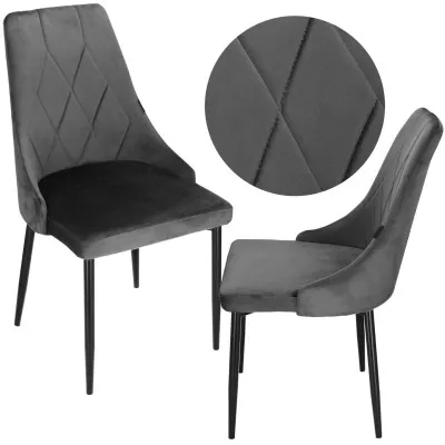 Čalúnená stolička ergonomická SPRINGOS HF0031 tmavo šedá