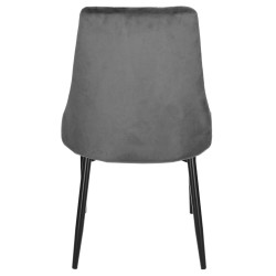 Čalúnená stolička ergonomická SPRINGOS HF0031 tmavo šedá