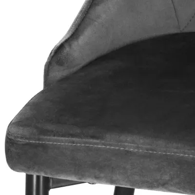 Čalúnená stolička ergonomická SPRINGOS HF0031 tmavo šedá