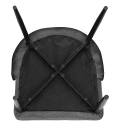 Čalúnená stolička ergonomická SPRINGOS HF0031 tmavo šedá