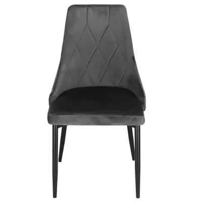 Čalúnená stolička ergonomická SPRINGOS HF0031 tmavo šedá