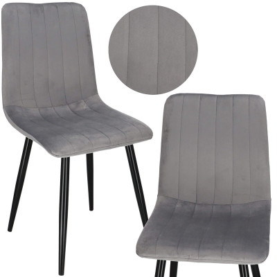 Čalúnená stolička ergonomická SPRINGOS AVALON tmavo šedá