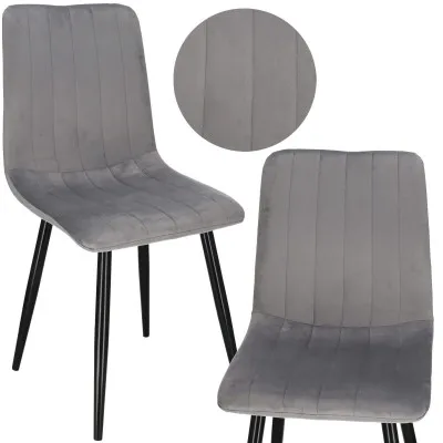 Čalúnená stolička ergonomická SPRINGOS AVALON tmavo šedá