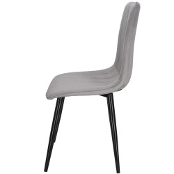 Čalúnená stolička ergonomická SPRINGOS AVALON tmavo šedá