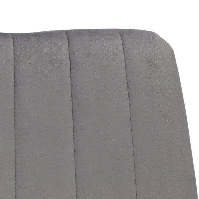 Čalúnená stolička ergonomická SPRINGOS AVALON tmavo šedá