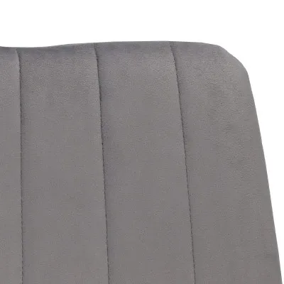 Čalúnená stolička ergonomická SPRINGOS AVALON tmavo šedá