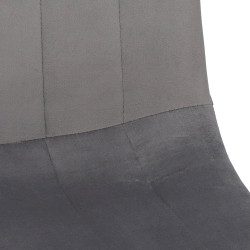 Čalúnená stolička ergonomická SPRINGOS AVALON tmavo šedá