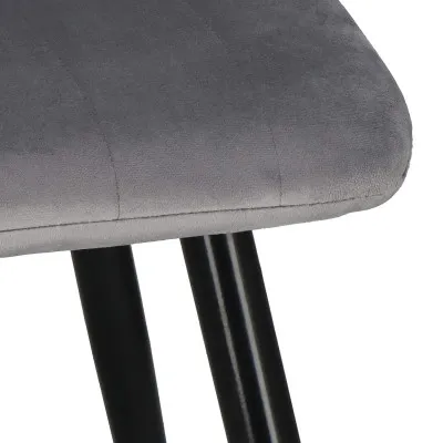 Čalúnená stolička ergonomická SPRINGOS AVALON tmavo šedá