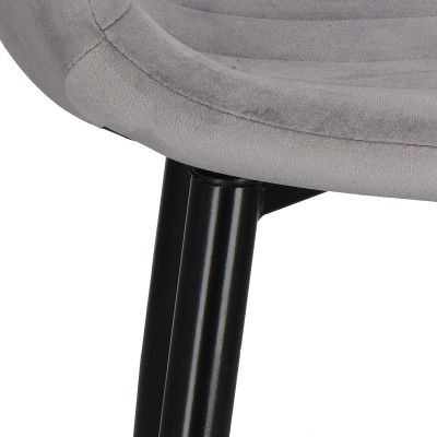 Čalúnená stolička ergonomická SPRINGOS AVALON tmavo šedá