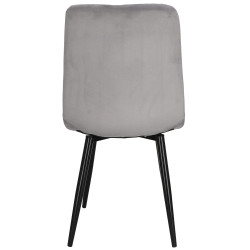 Čalúnená stolička ergonomická SPRINGOS AVALON tmavo šedá