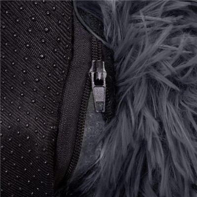 Pelech pre psa / mačku 100 cm, tmavo šedý SPRINGOS ROYAL