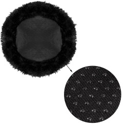 Pelech pre psa / mačku 40 cm, čierny SPRINGOS ROYAL