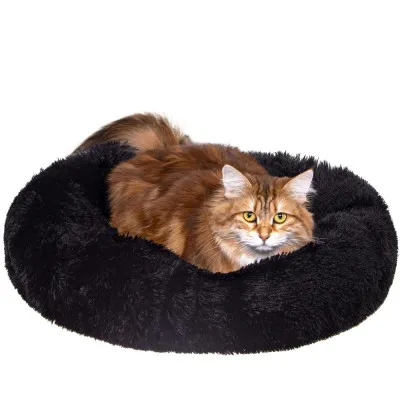 Pelech pre psa / mačku 50 cm, čierny SPRINGOS ROYAL