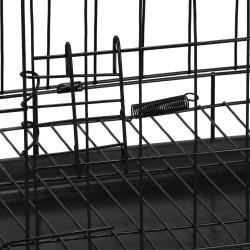 Klietka pre zvieratá 50x34x42 cm, kovová SPRINGOS PA1018