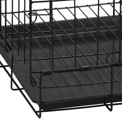 Klietka pre zvieratá 50x34x42 cm, kovová SPRINGOS PA1018