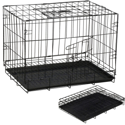 Klietka pre zvieratá 50x34x42 cm, kovová SPRINGOS PA1018