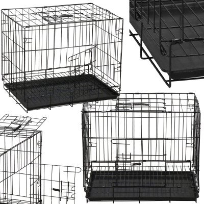 Klietka pre zvieratá 50x34x42 cm, kovová SPRINGOS PA1018