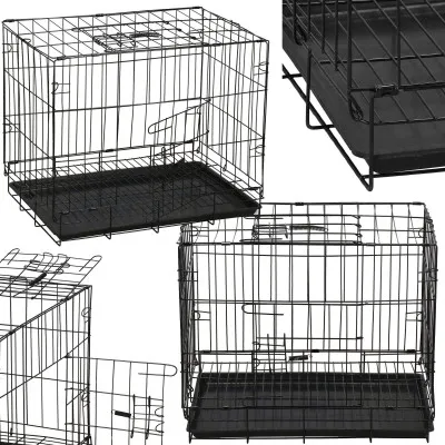 Klietka pre zvieratá 50x34x42 cm, kovová SPRINGOS PA1018