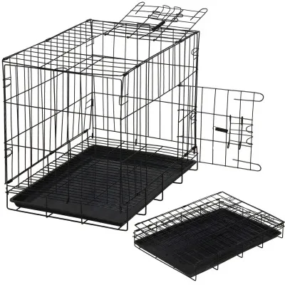 Klietka pre zvieratá 50x34x42 cm, kovová SPRINGOS PA1018