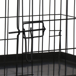 Klietka pre zvieratá 60x50x42 cm, kovová SPRINGOS PA1019