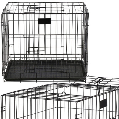 Klietka pre zvieratá 60x50x42 cm, kovová SPRINGOS PA1019
