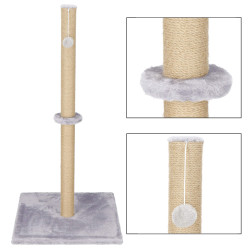 Škrabadlo pre mačky - Veža s loptičkou 103 cm SPRINGOS PA1031