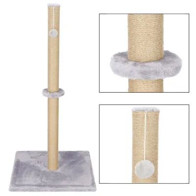 Škrabadlo pre mačky - Veža s loptičkou 103 cm SPRINGOS PA1031