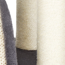 Škrabadlo pre mačky - Veža s tunelom 3 poschodia 67 cm SPRINGOS PA1035