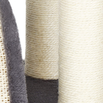 Škrabadlo pre mačky - Veža s tunelom 3 poschodia 67 cm SPRINGOS PA1035