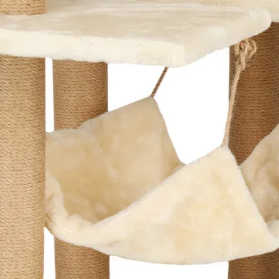 Škrabadlo pre mačky - Domček Lux 7 poschodí 154 cm SPRINGOS PA1044