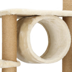 Škrabadlo pre mačky - Domček Lux 7 poschodí 154 cm SPRINGOS PA1044