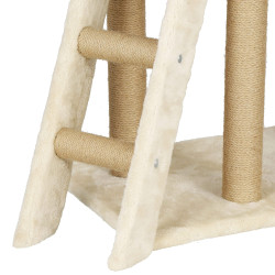 Škrabadlo pre mačky - Domček so schodmi 6 poschodí 136 cm SPRINGOS PA1041