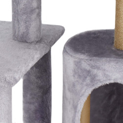 Škrabadlo pre mačky - Domček s odpočívadlami 5 poschodí 127 cm SPRINGOS PA1048