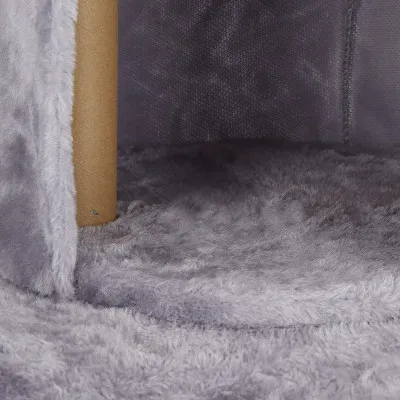 Škrabadlo pre mačky - Domček s odpočívadlami 5 poschodí 127 cm SPRINGOS PA1048