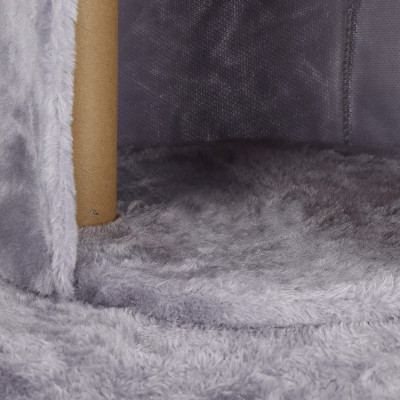 Škrabadlo pre mačky - Domček s odpočívadlami 5 poschodí 127 cm SPRINGOS PA1048