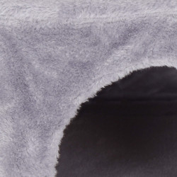 Škrabadlo pre mačky - Domček s loptičkou 2 poschodia 75 cm SPRINGOS PA1032