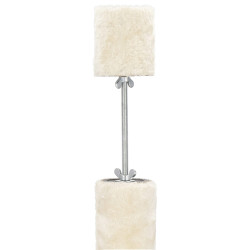 Škrabadlo pre mačky - Veža s odpočívadlami 4 patta 240-265 cm SPRINGOS PA1052