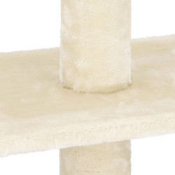 Škrabadlo pre mačky - Veža s odpočívadlami 4 patta 240-265 cm SPRINGOS PA1052