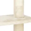 Škrabadlo pre mačky - Veža s odpočívadlami 4 patta 240-265 cm SPRINGOS PA1052