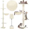 Škrabadlo pre mačky - Veža s odpočívadlami 4 patta 240-265 cm SPRINGOS PA1052