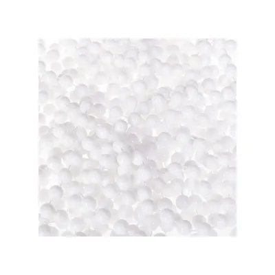 Vianočná reťaz Girlanda s korálkami - 10m, 8mm, biela