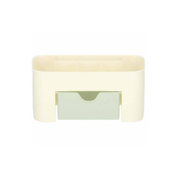 Organizér na kozmetiku / šperkovnica béžovo-zelený SPRINGOS HA3087
