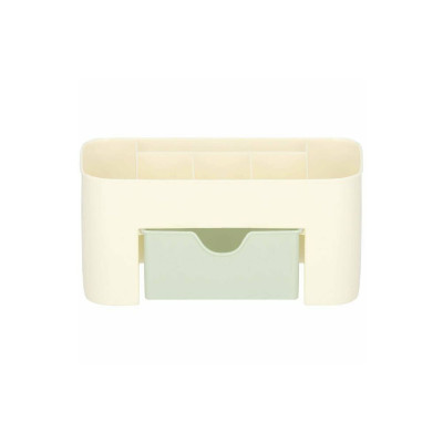 Organizér na kozmetiku / šperkovnica béžovo-zelený SPRINGOS HA3087