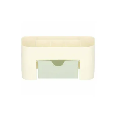 Organizér na kozmetiku / šperkovnica béžovo-zelený SPRINGOS HA3087