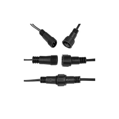 LED svetelná reťaz - 31,5m, 500LED, IP44, multicolor