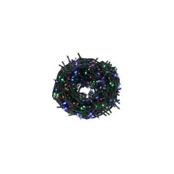 LED svetelná reťaz - 31,5m, 500LED, IP44, multicolor