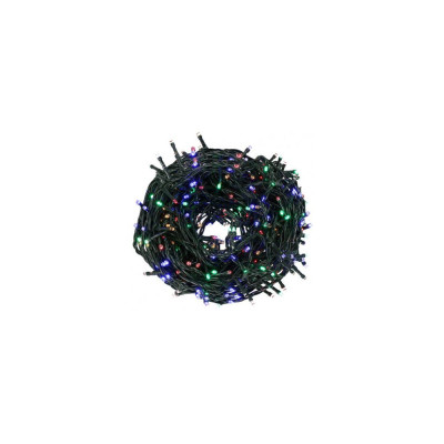 LED svetelná reťaz - 31,5m, 500LED, IP44, multicolor