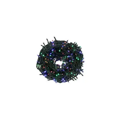 LED svetelná reťaz - 31,5m, 500LED, IP44, multicolor