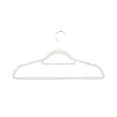 Plastové ramienka na šaty, biele, sada 3ks SPRINGOS HG0043